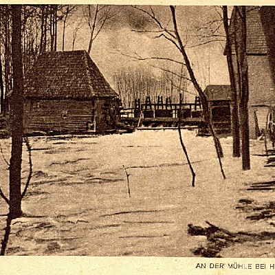 Hochwasser um 1900