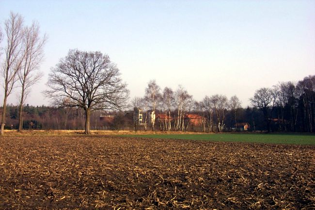 Blick ber einen Acker
