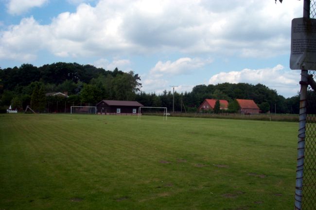 Ein gepflegter Sportplatz