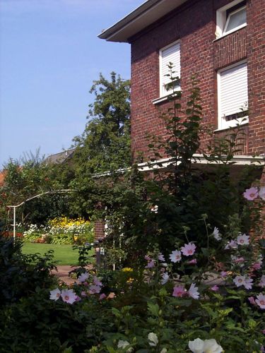 Ein farbenfroher Garten