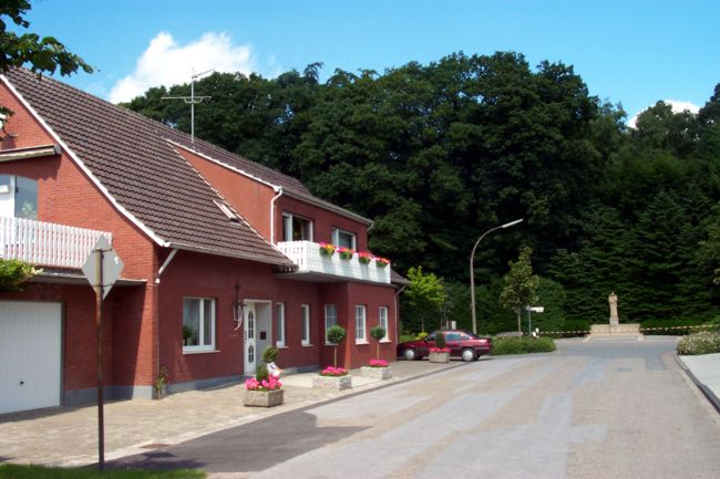 Ein gepflegtes Haus