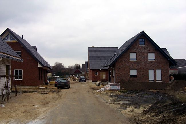 Hier entstehen hbsche, neue Huser