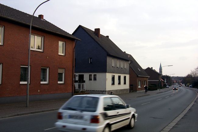 Blick entlang der Grabenstrae