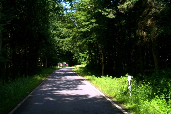 Blick entlang der Russenstrae