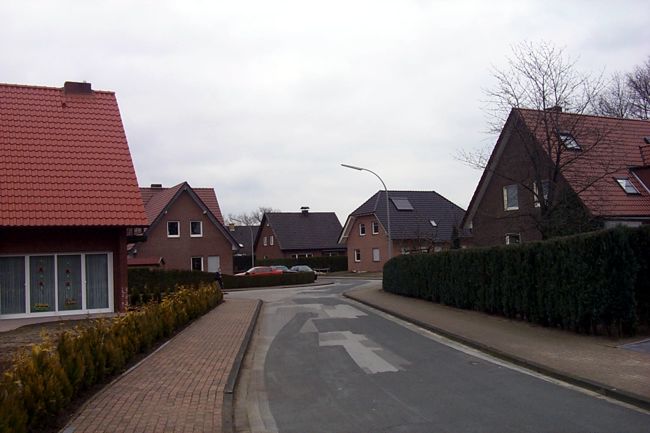 Blick entlang der Uhlandstrae 
