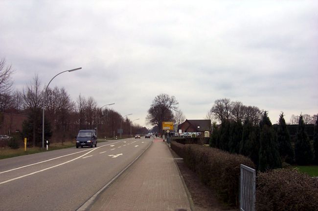 Blick entlang der Vredener Strae