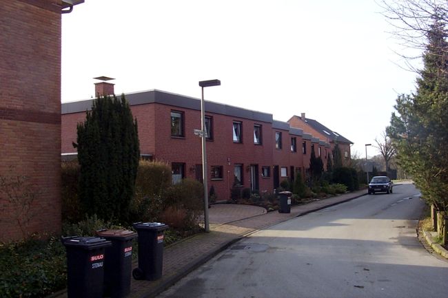 Blick entlang der Hndelstrae