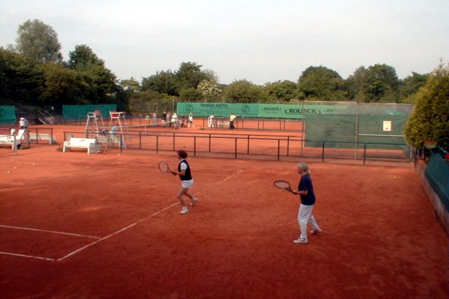 Tennispltze des Tennisverein Blau-Wei Stadtohn