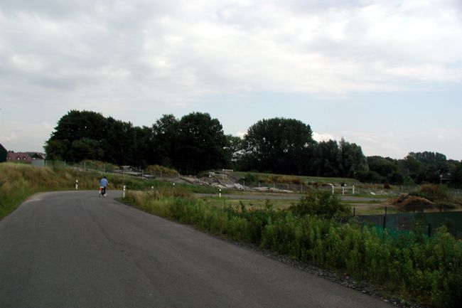 Was vom Weiten aussieht wie eine Baustelle ist der Trialverein Stadtlohn