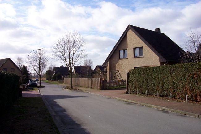 Blick entlang der Leipziger Strae