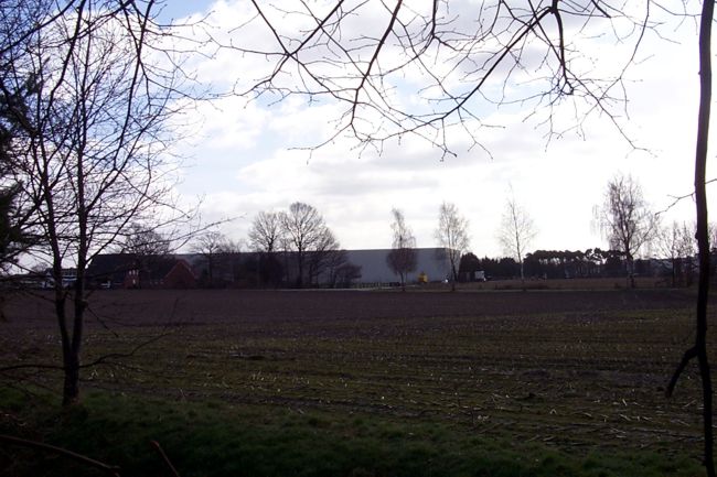 Blick ber ein groes Feld