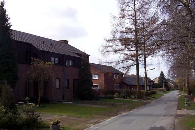 Ein hbsches Doppelhaus