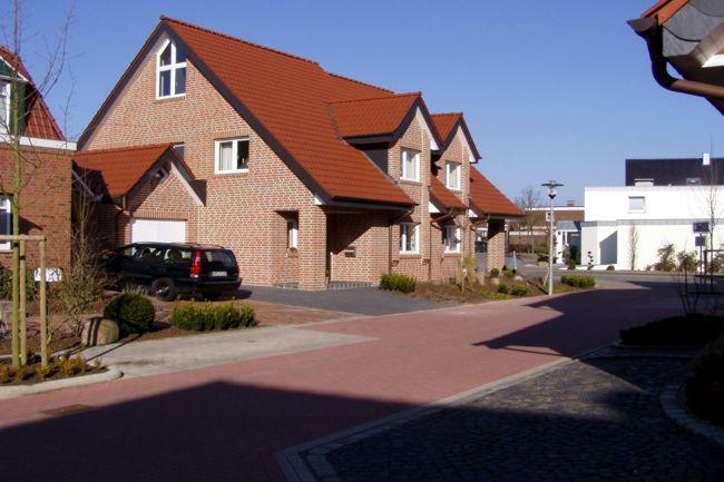 Ein hbsches Doppelhaus