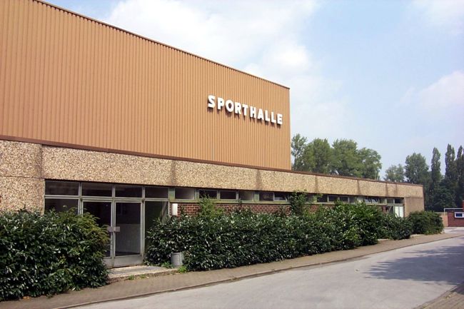 Die Stdtische Sporthalle