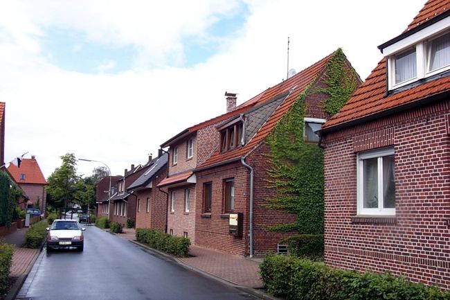 Blick entlang der Kapellenstrae