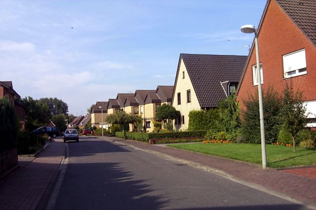 Blick entlang dem Blten