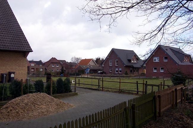 Hier wurden hbsche neue Huser gebaut