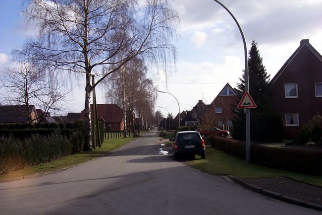 Ab hier ist der Prozessweg eine richtige Strae