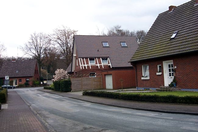 Blick entlang der Wibbelstrae
