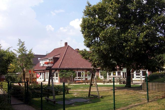 Der Spielplatz des St. Otger Kindergarten