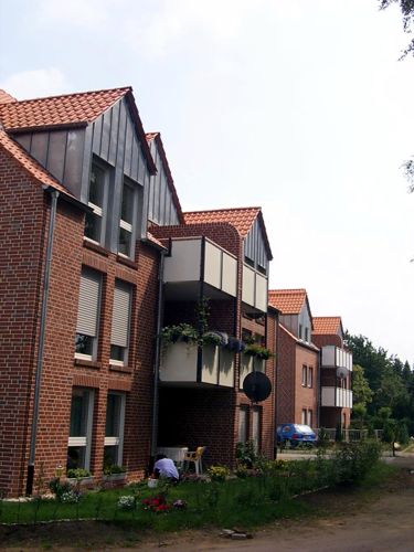 Ein hbsches Mehrfamilien-Haus