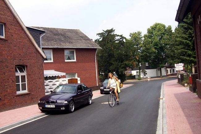 Blick entlang der Brakstrae