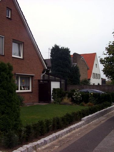 Ein gepflegter Vorgarten