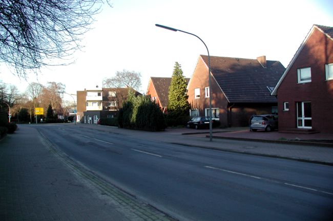 Blick entlang der Sprakelstrae