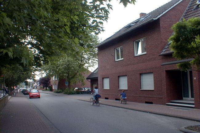 Blick entlang der Josefstrae