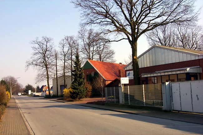 Blick entlang der Hlderlinstrae