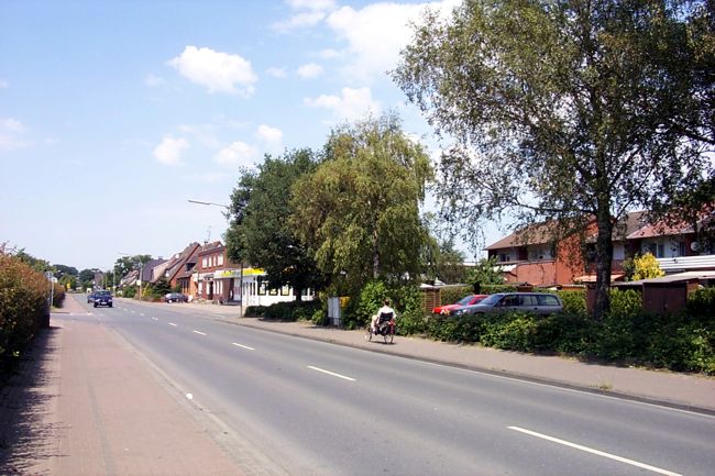 Blick entlang der Vredener Strae