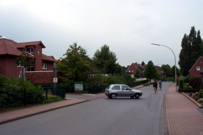 Blick entlang der Josefstrae