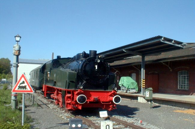 Der Stadlohner Bahnhof ( Schon seit langem still gelegt )