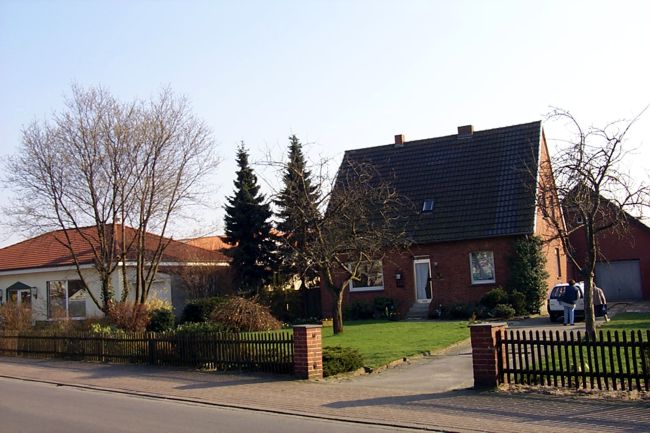 Ein schner, gepflegter Vorgarten