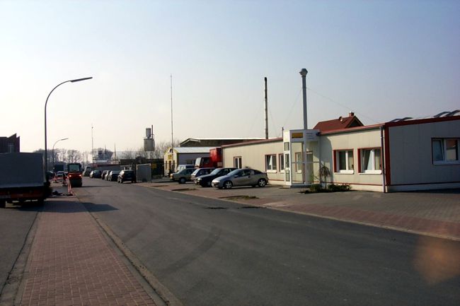 Blick entlang der David-Roentgen-Strae
