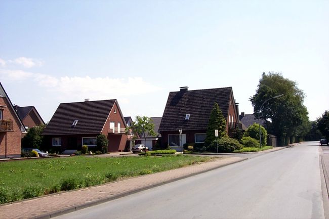 Blick entlang der Hlderlinstrae