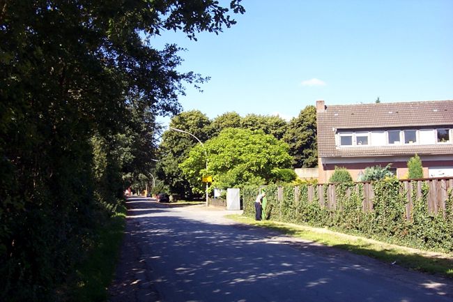 Blick entlang dem Schtzenweg