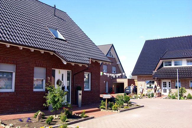 Ein hbsches Haus mit gepflegte Anlagen