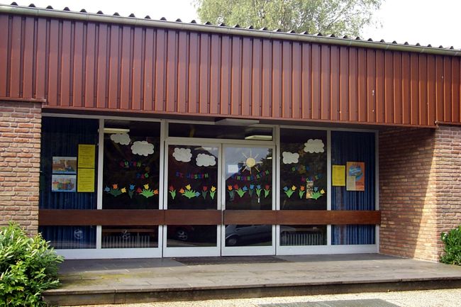 Der Eingang des St. Josef Kindergartens