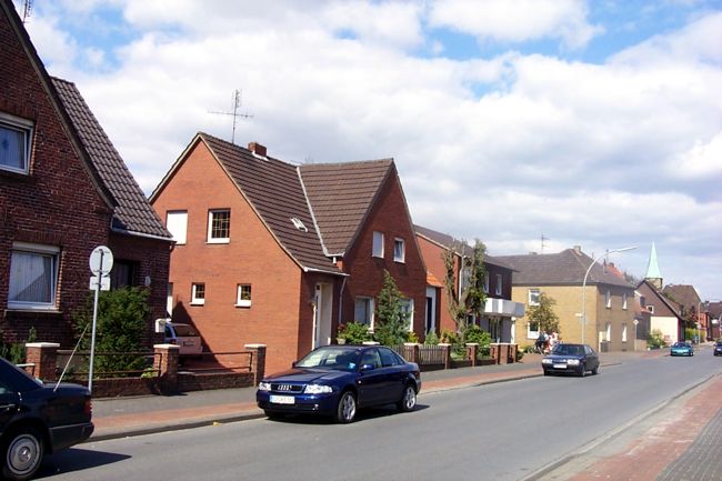 Blick entlang der Vredener Strae