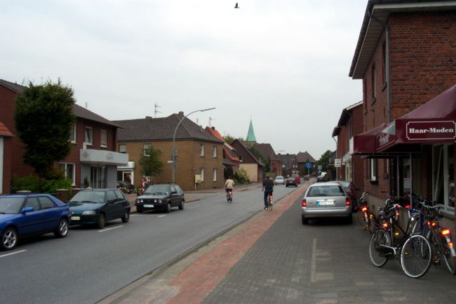 Blick entlang der Vredener Strae