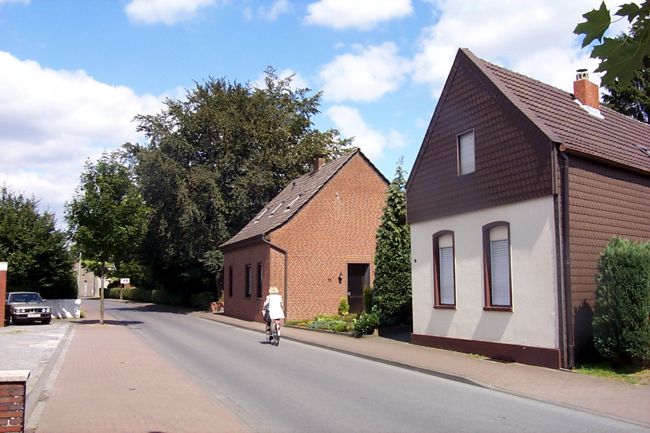 Blick entlang der Weststrae