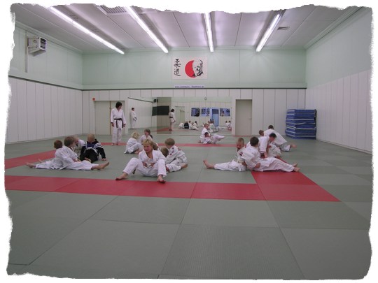 Der Trainingsraum des Judo Centrum Stadtlohn