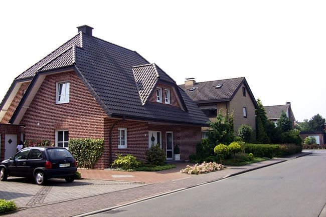 Ein hbsches Haus mit gepflegte Anlagen