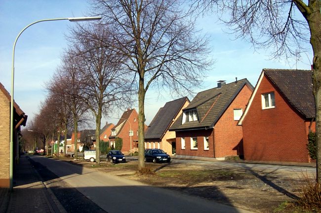 Hier verlief frher die Bahnstrecke durch Stadtlohn