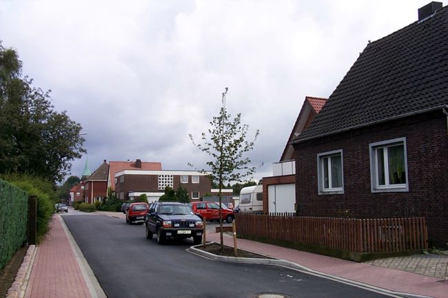 Blick entlang der Hegebrockstrae