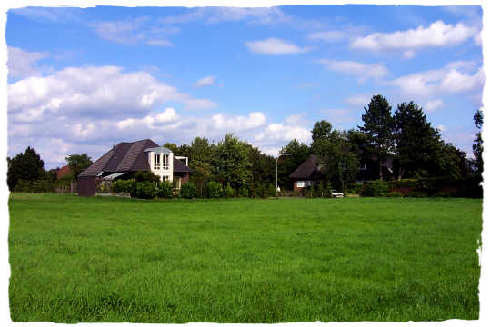 Blick au ein sehr hbsches Haus