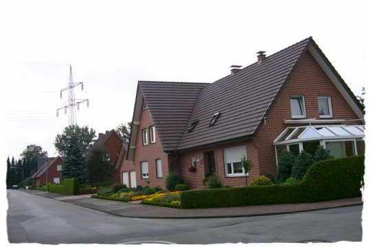 Ein hbsches Haus mit gepflegte Anlagen