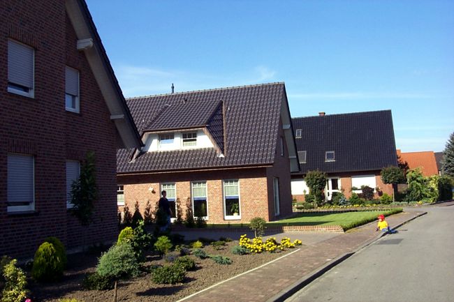 Hbsche Huser mit gepflegte Anlagen