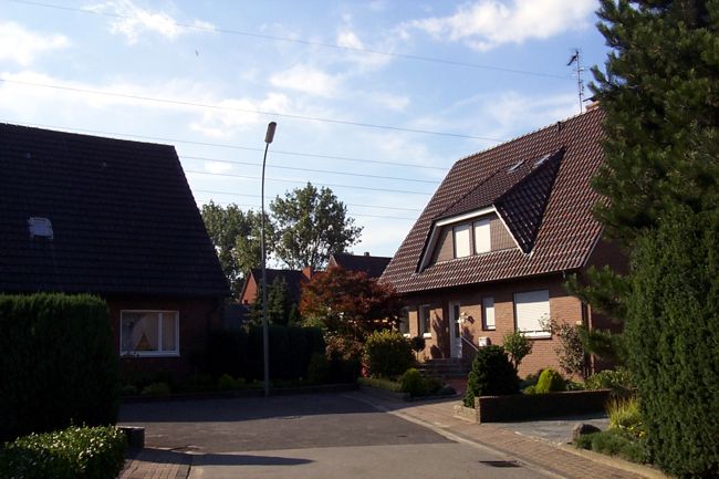 Hbsche Huser mit gepflegte Anlagen